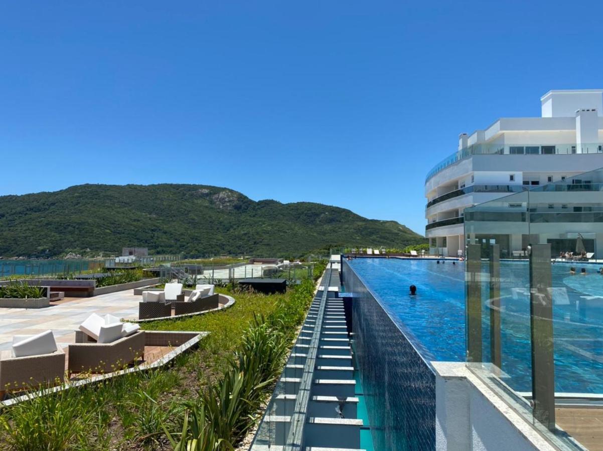 Apartamento maravilhoso com piscina e vista mar Mirante Home Club Florianopolis Exterior foto