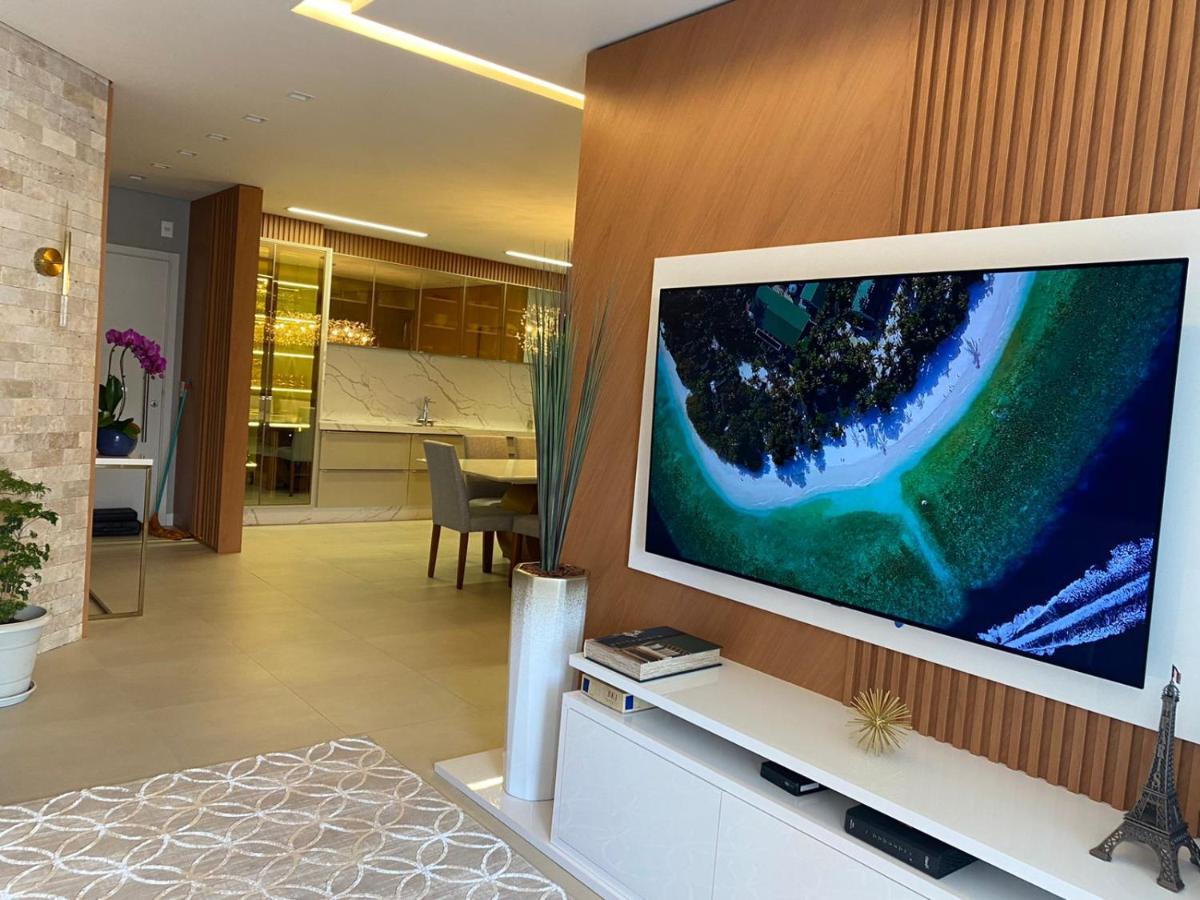 Apartamento maravilhoso com piscina e vista mar Mirante Home Club Florianopolis Exterior foto